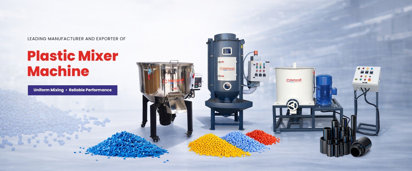 Plastic Granules Mixer Machine