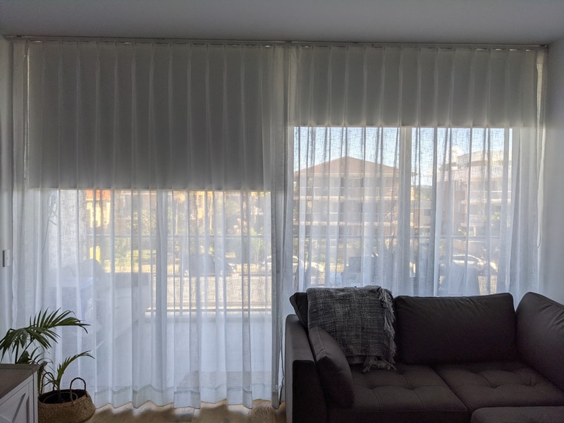 D'Decor Sheer, Seamless Sheer Curtains.