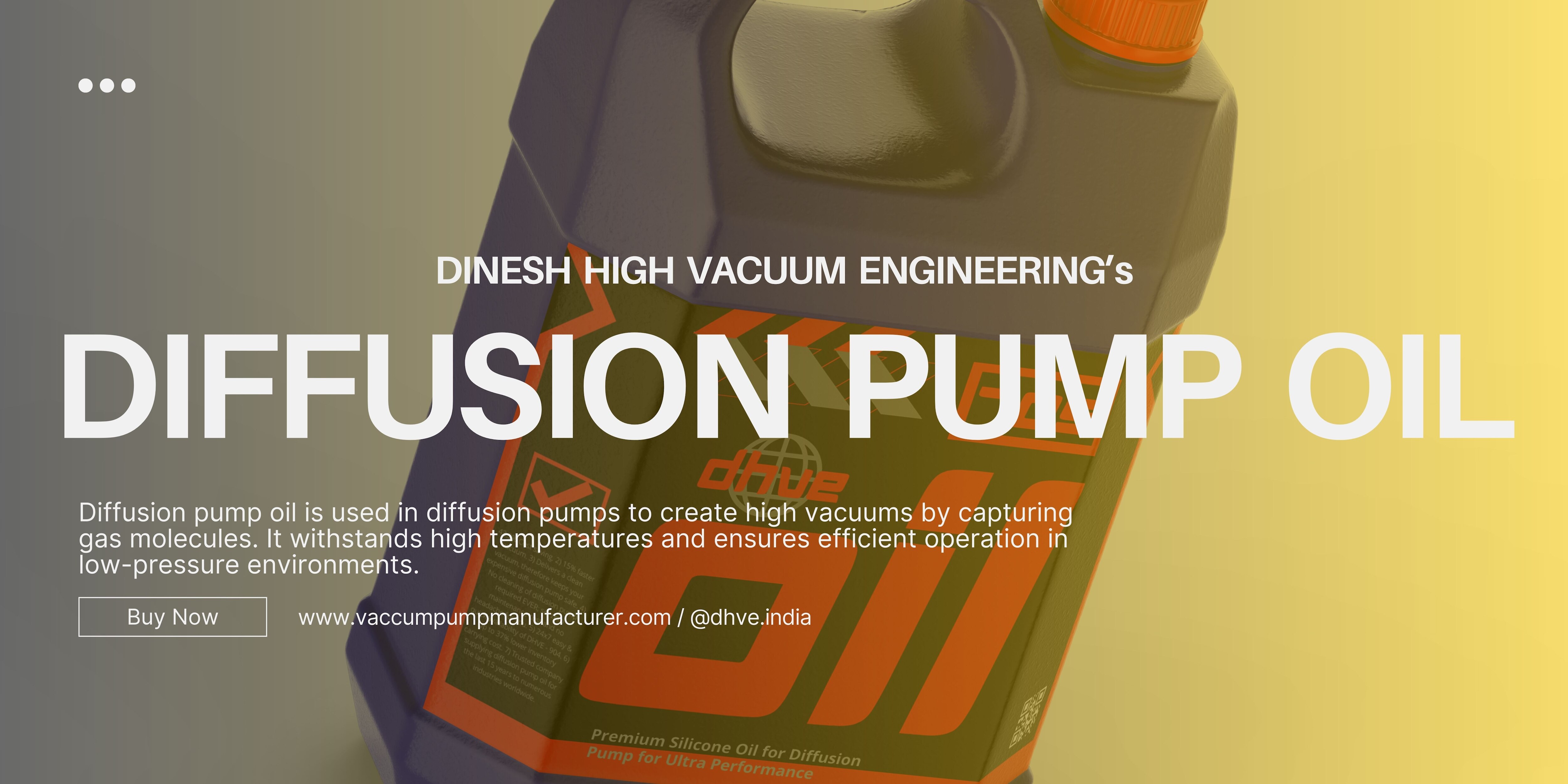 diffusion pump oil