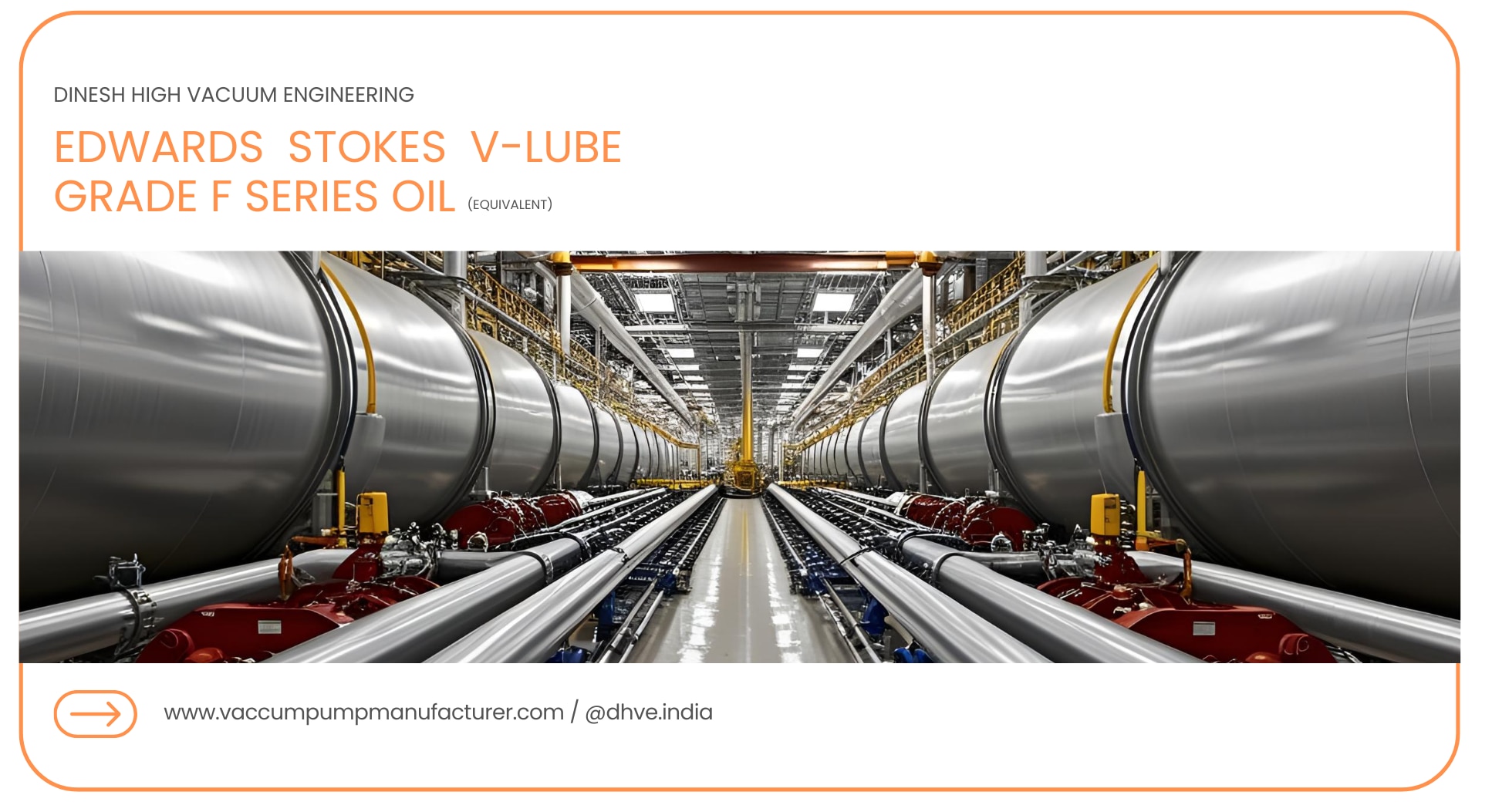 Edwards Stokes V-Lube Grade F Series Oil in Punjab