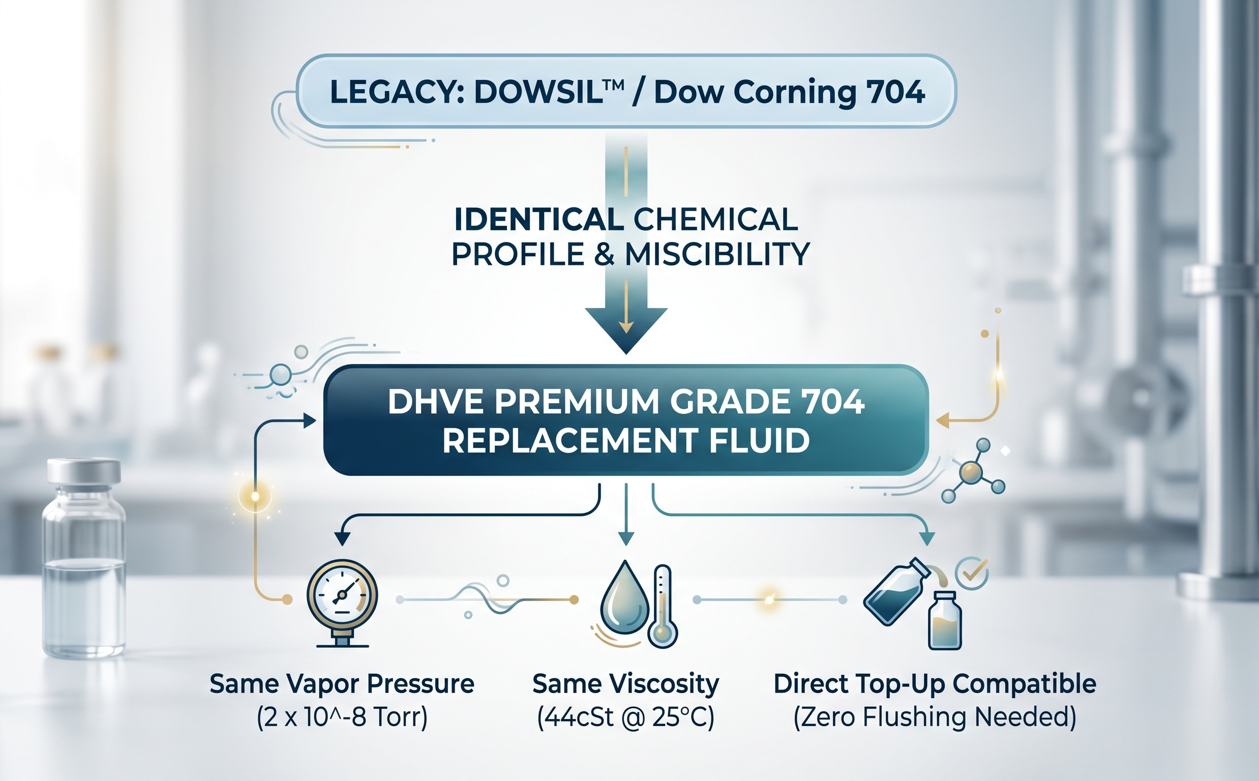 DC 704 Silicone oil Equivalent 