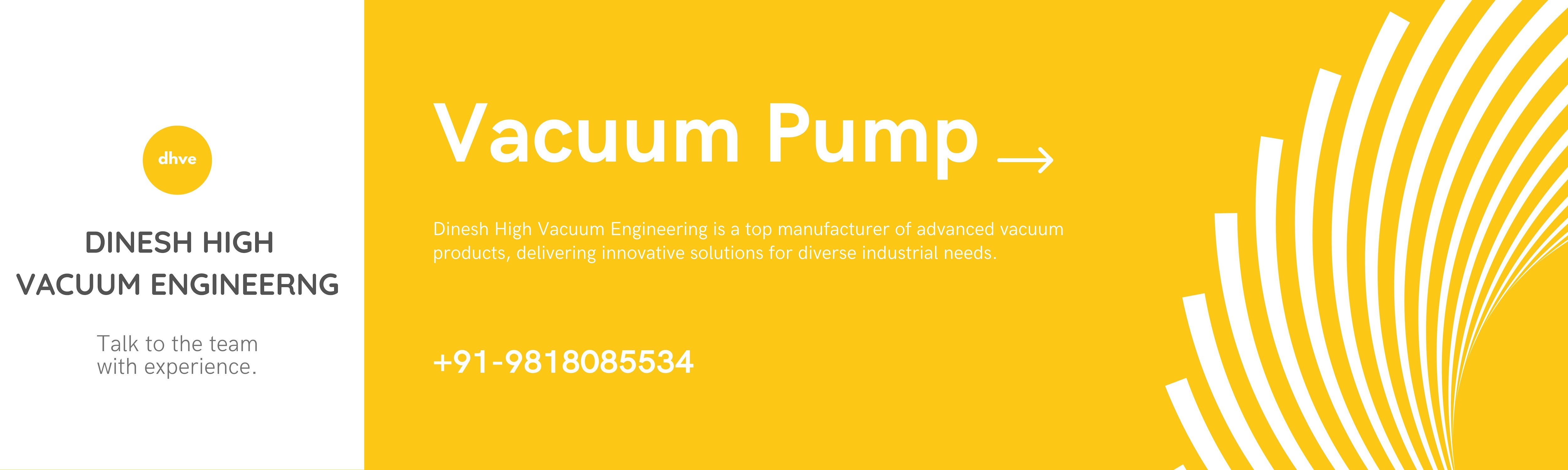 Vacuum Pump Manufacturers in Nashik