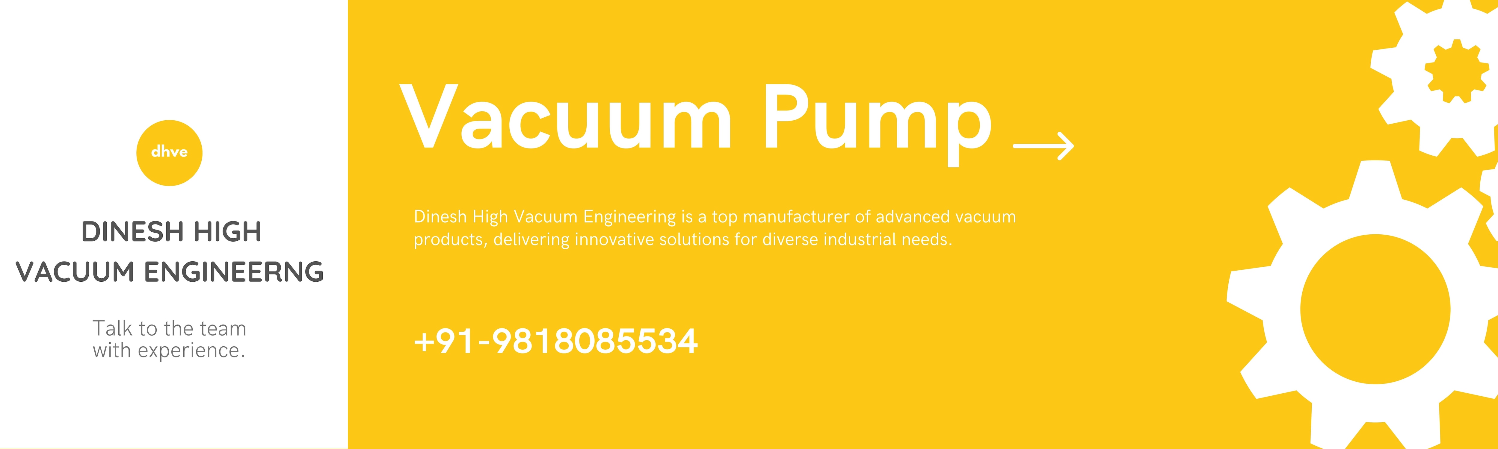 Vacuum Pump Manufacturers in Vadodara