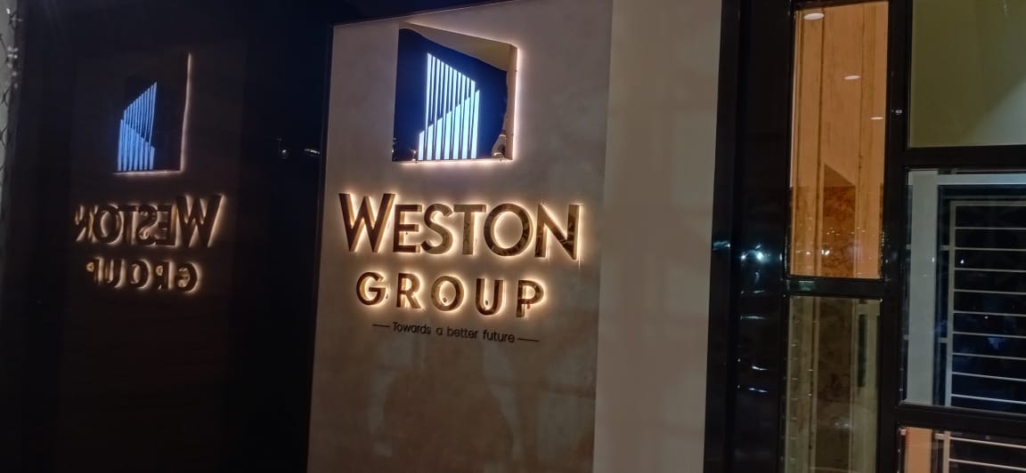 SS Letters with Drop Shadow LED Signage – Shrirampur