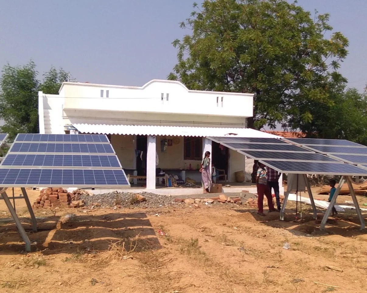 Ground-Mounted Solar System