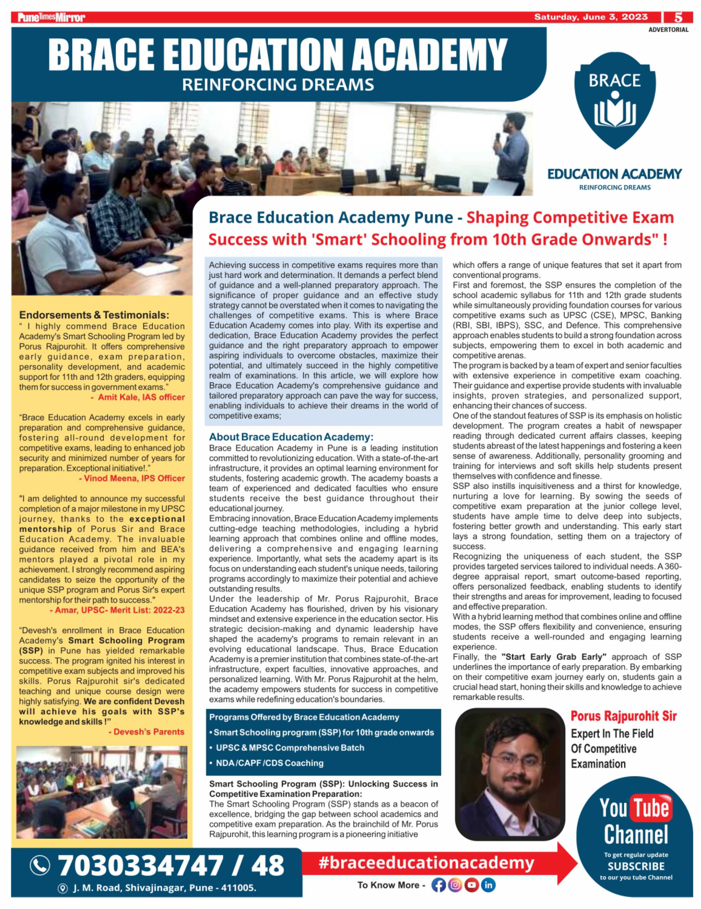 Brace Education Academy