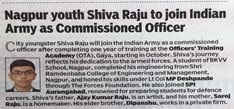 SHIVA RAJU TES(Army) 2025