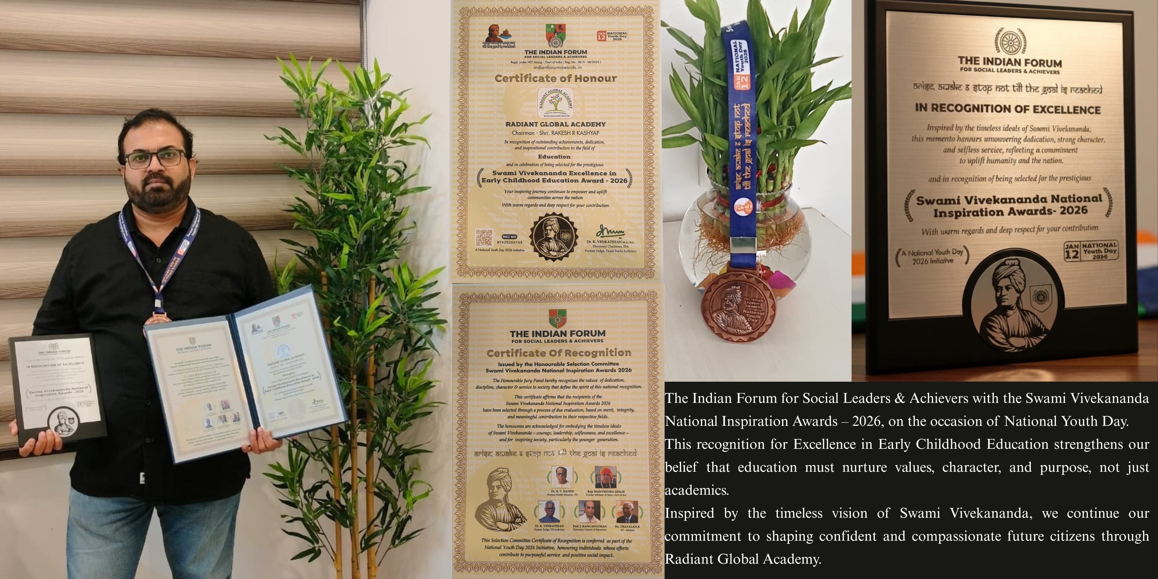 Honour to be recognized