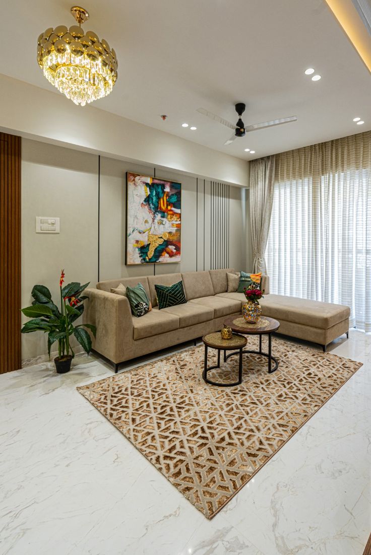 Living Room Interior Design Chennai | Modern & Stylish Ideas image 2