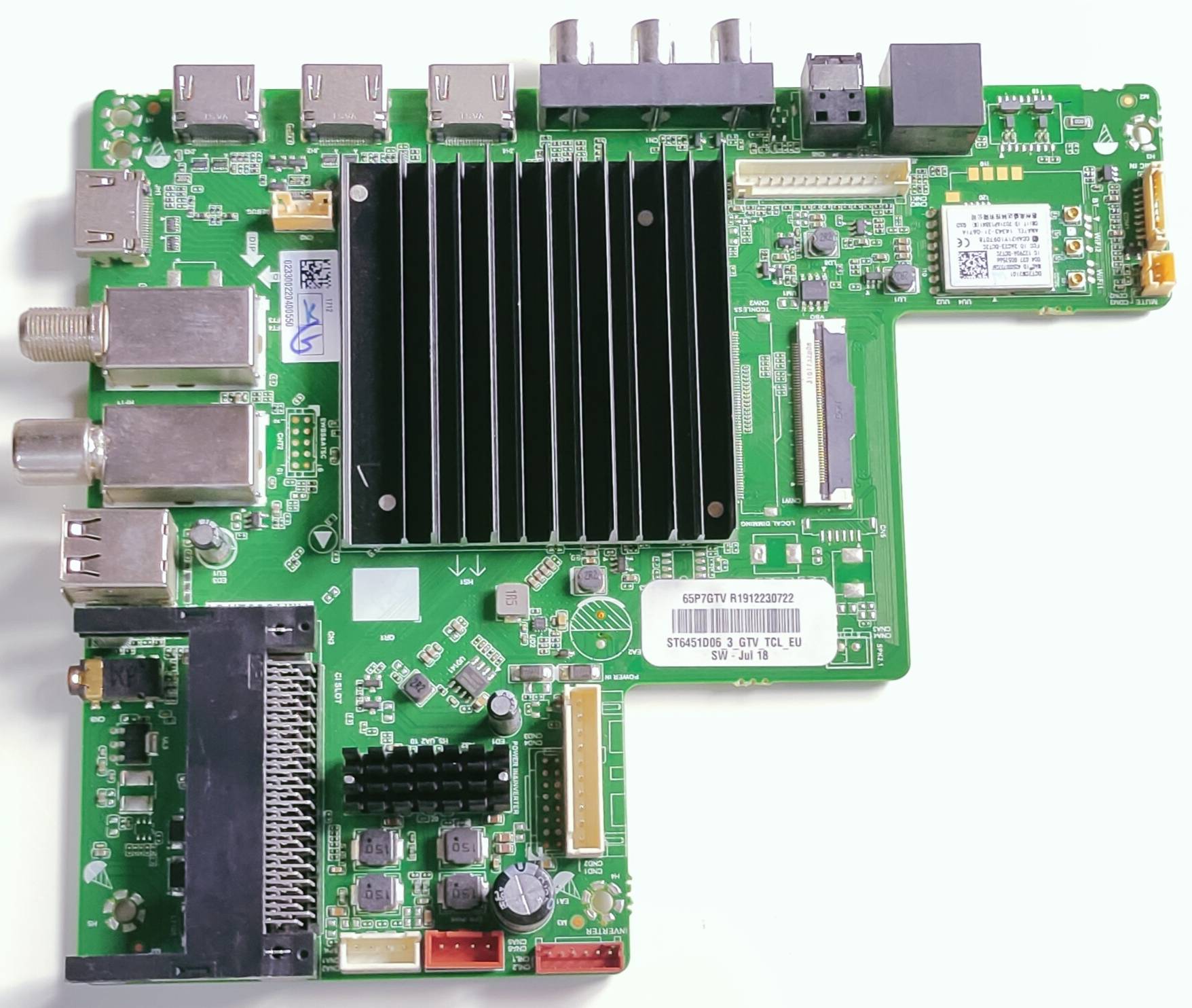 Haier Google LED TV 65P7GT Motherboard, Main Board, Main PCB image 3
