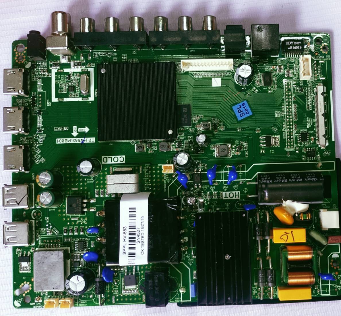 VU 4K Android Main Board, Mother Board, #wb26 image 3