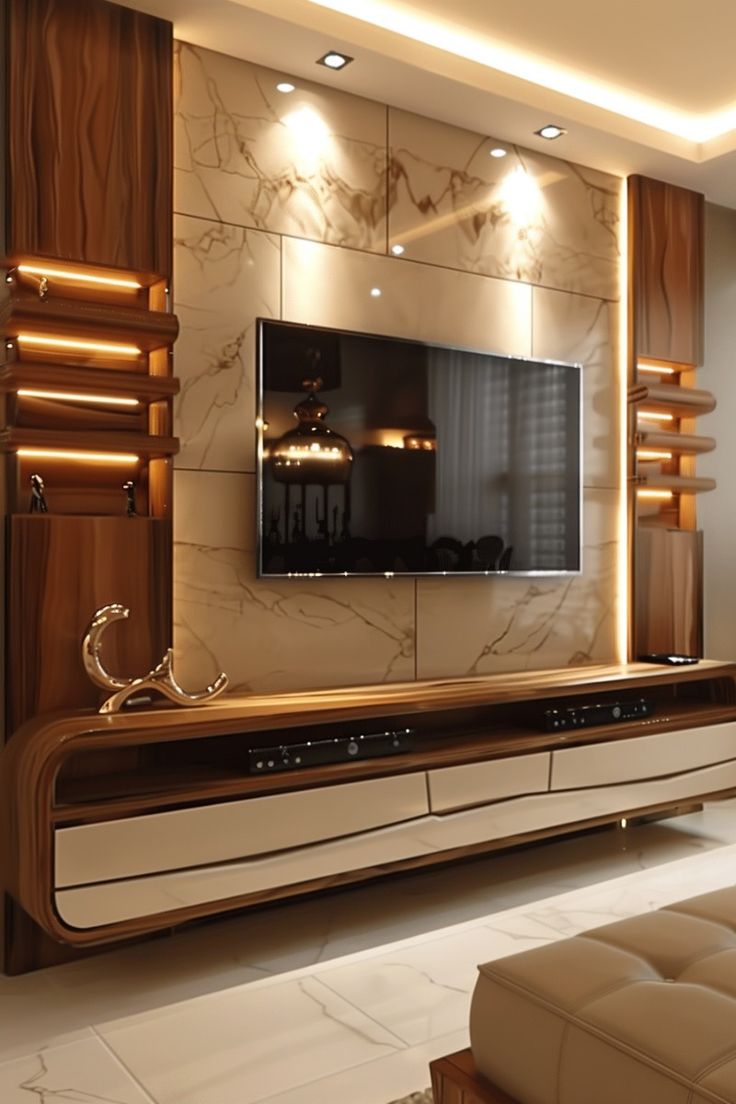 Creative TV Unit Wall Panels in Chennai image 4