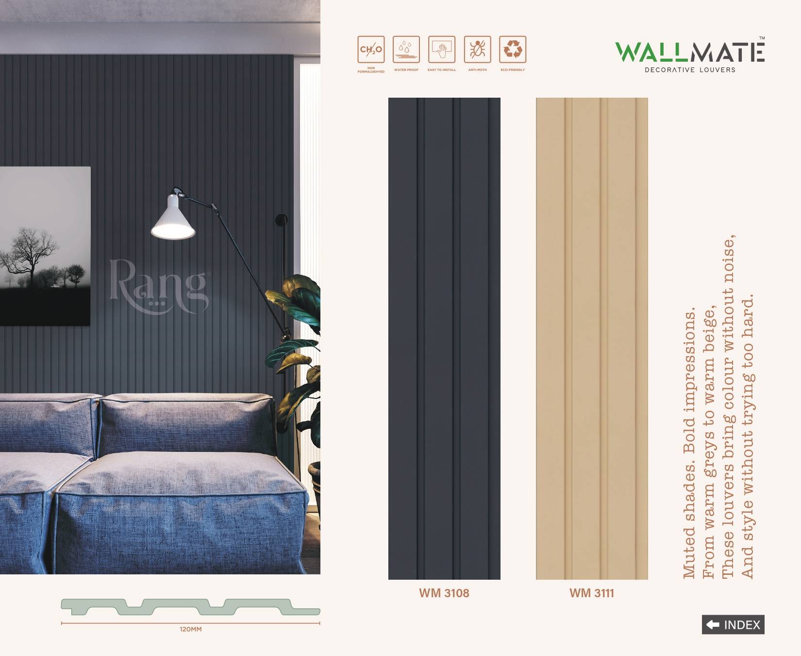 Rang Charcoal Louvers image 9