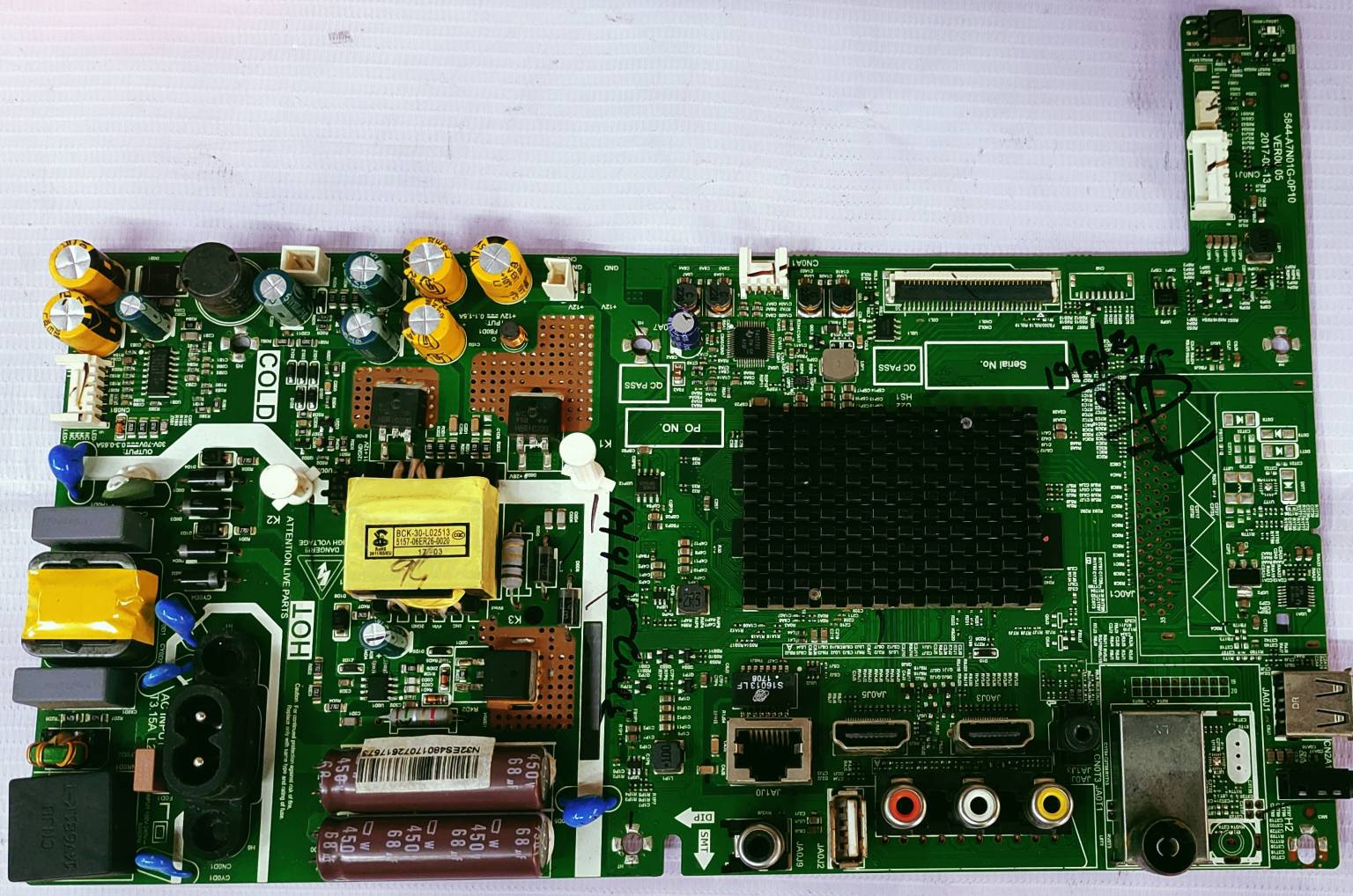 PANASONIC TH-32ES480DX Android Main Board, Mother Board,#wb22 image 3