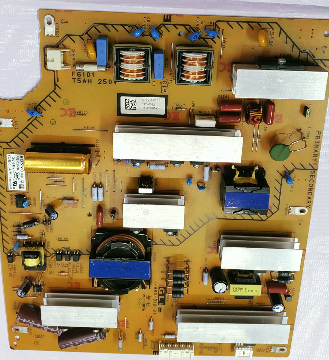 SONY KD-49X7000D Power Supply BOARD, Smps Board, #wb41 image 2