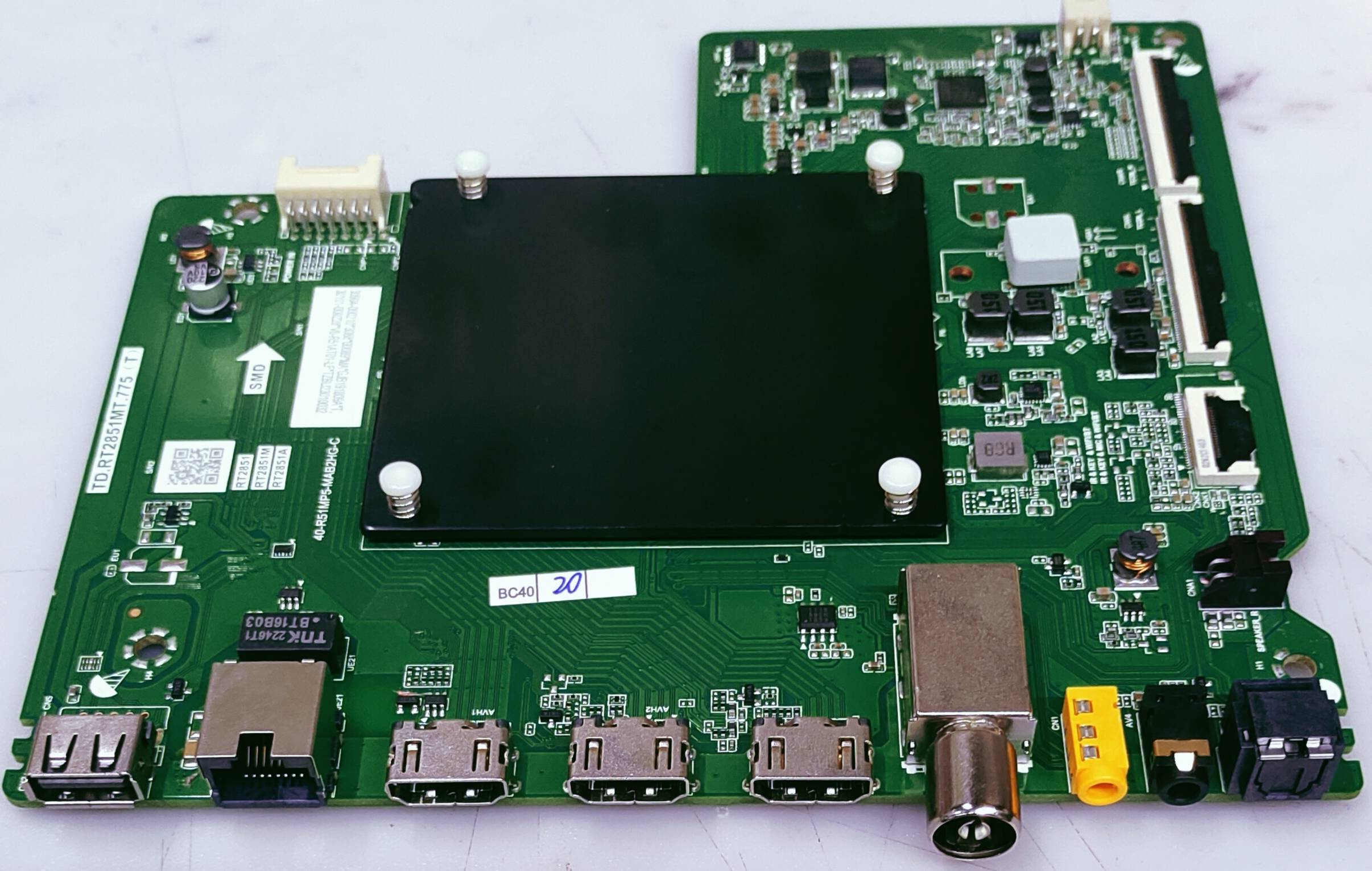 TCL 4k GOOGLE LED TV MODEL NO.55P655 NTPD NO TD.RT2851MT.775 (T) Mother Board, #wb56 image 6