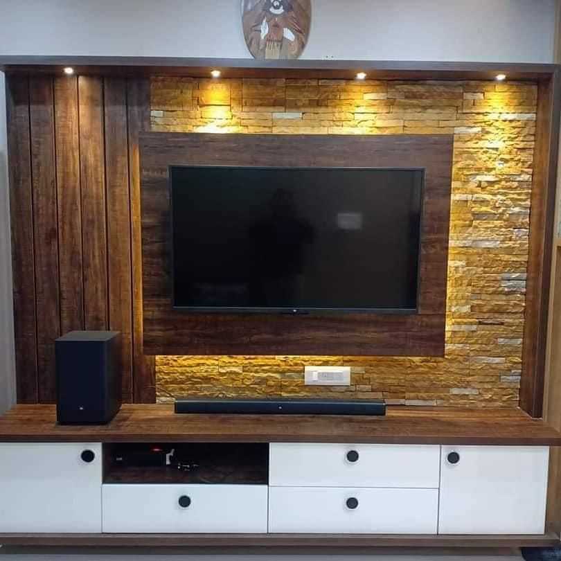 TV Unit Wall Decor in Chennai image 2