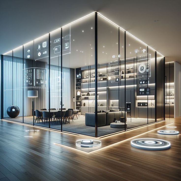 Customized Glass Partition Designs for Homes & Offices image 5