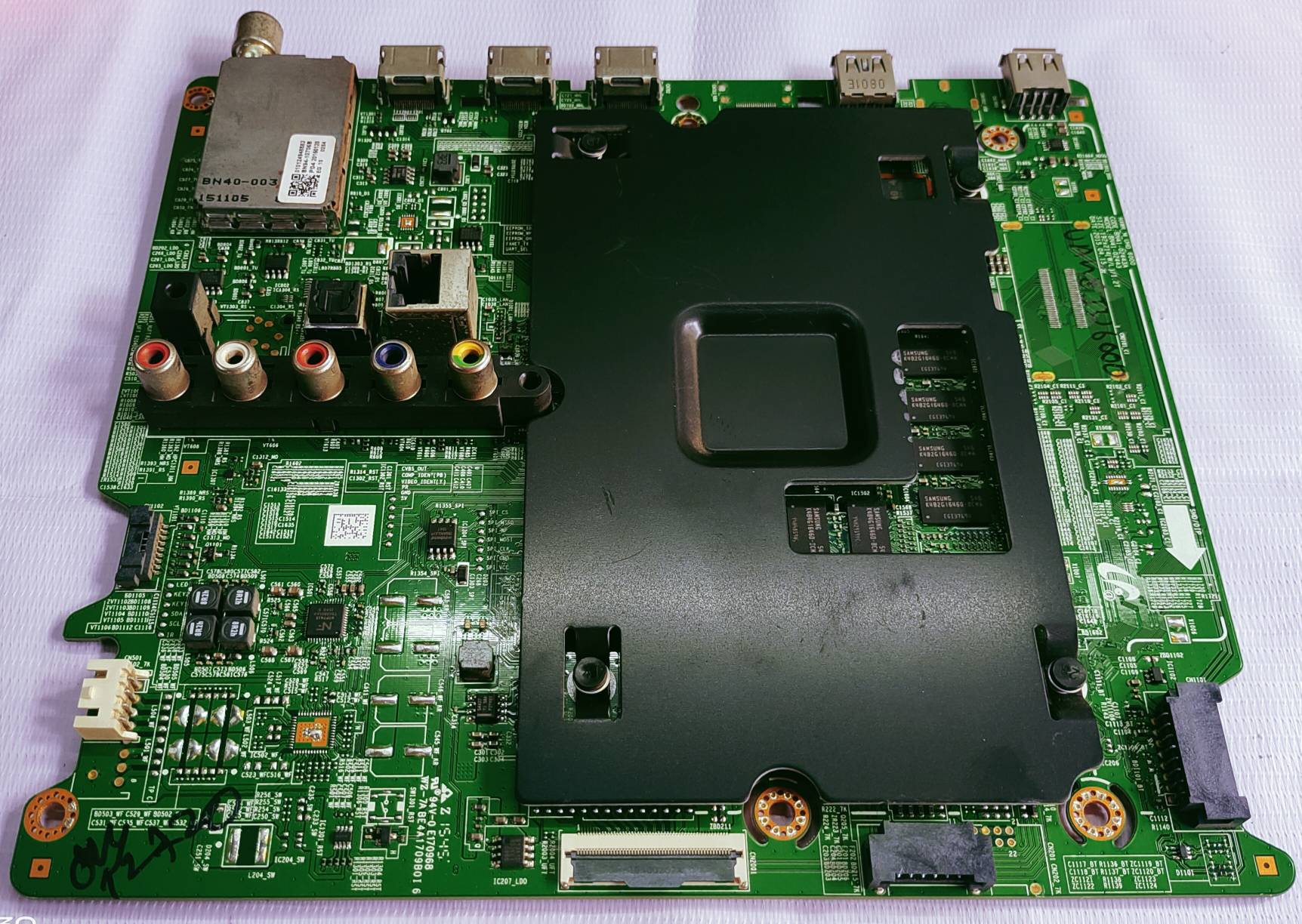 Samsung 4k UA48JU6000KXXL Android Main Board, Android Mother Board, Main Board #wb18 image 2