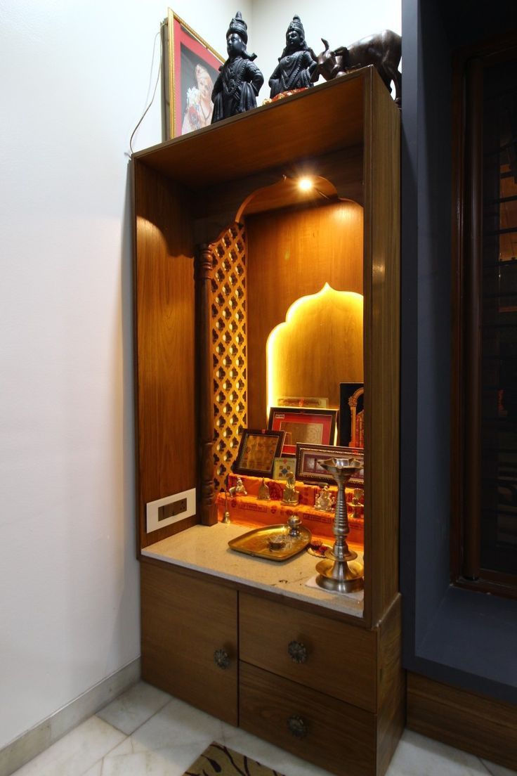 Wooden Pooja Room Designs Chennai image 4