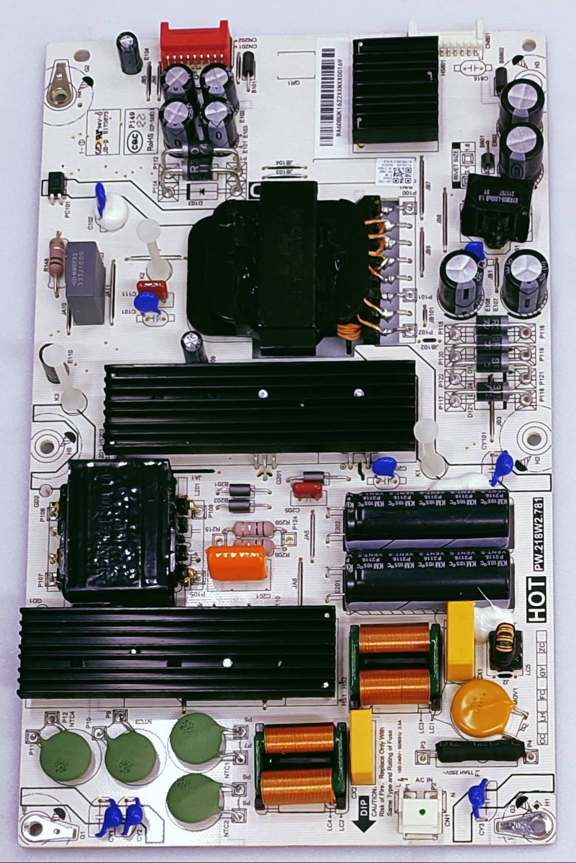 REDMI 4K LED TV POWER SUPPLY BOARD MODEL NUMBER L65M6-RA image 2