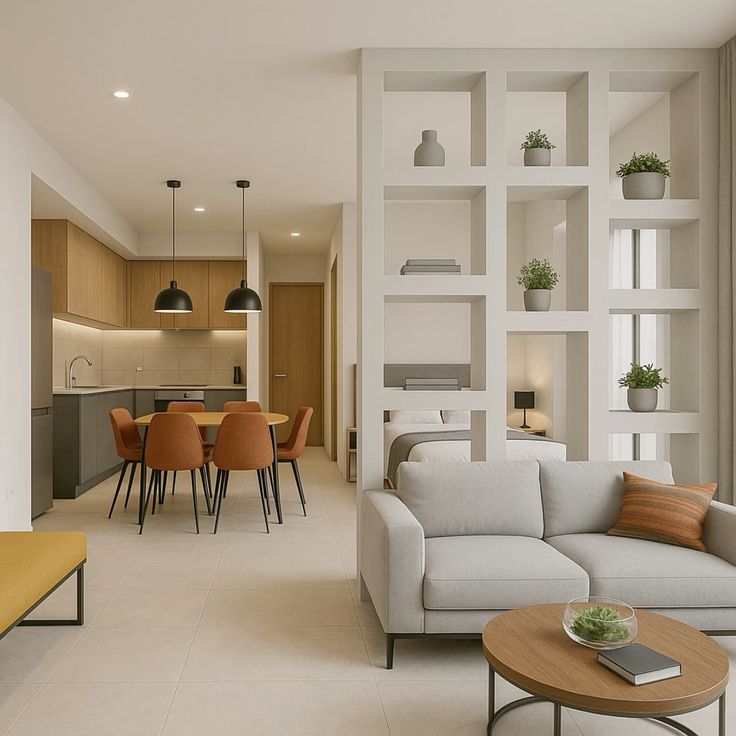 Sleek Gypsum Partition Walls – Perfect for Living Spaces image 5