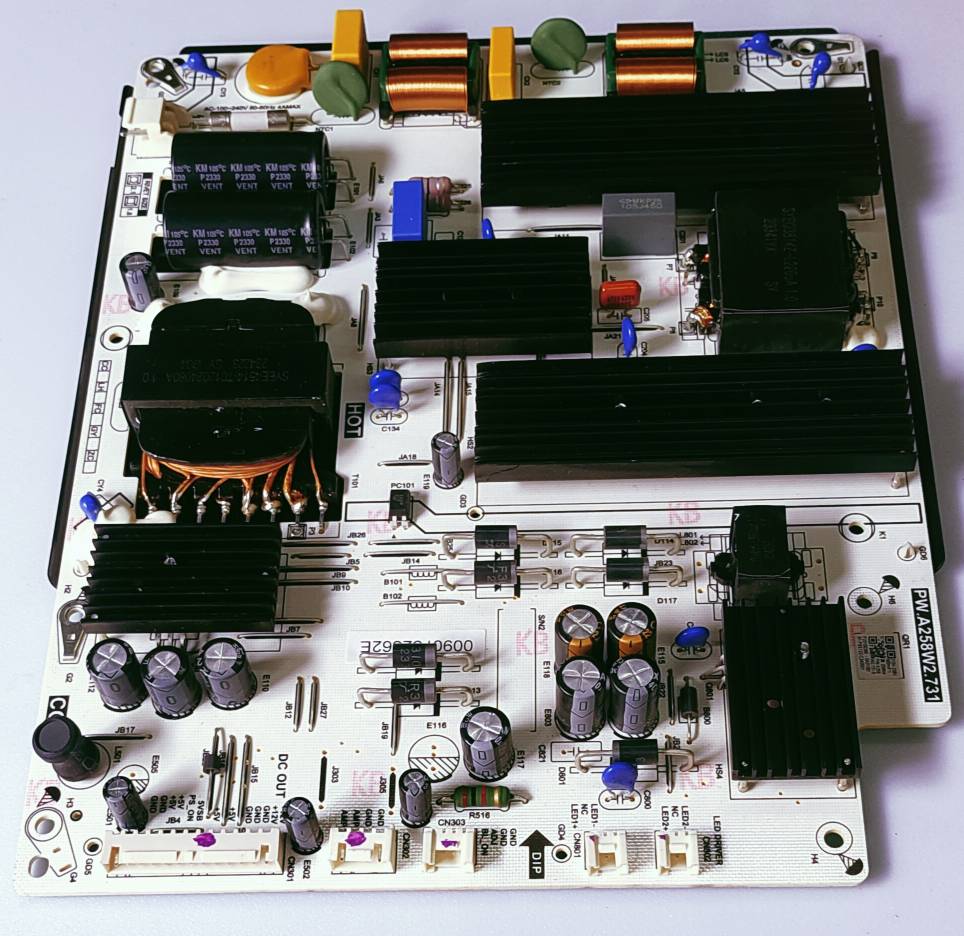 HAIRE 65P7GT 4K GOOGLE TV ANDROID NEW POWER SUPPLY BOARD image 5