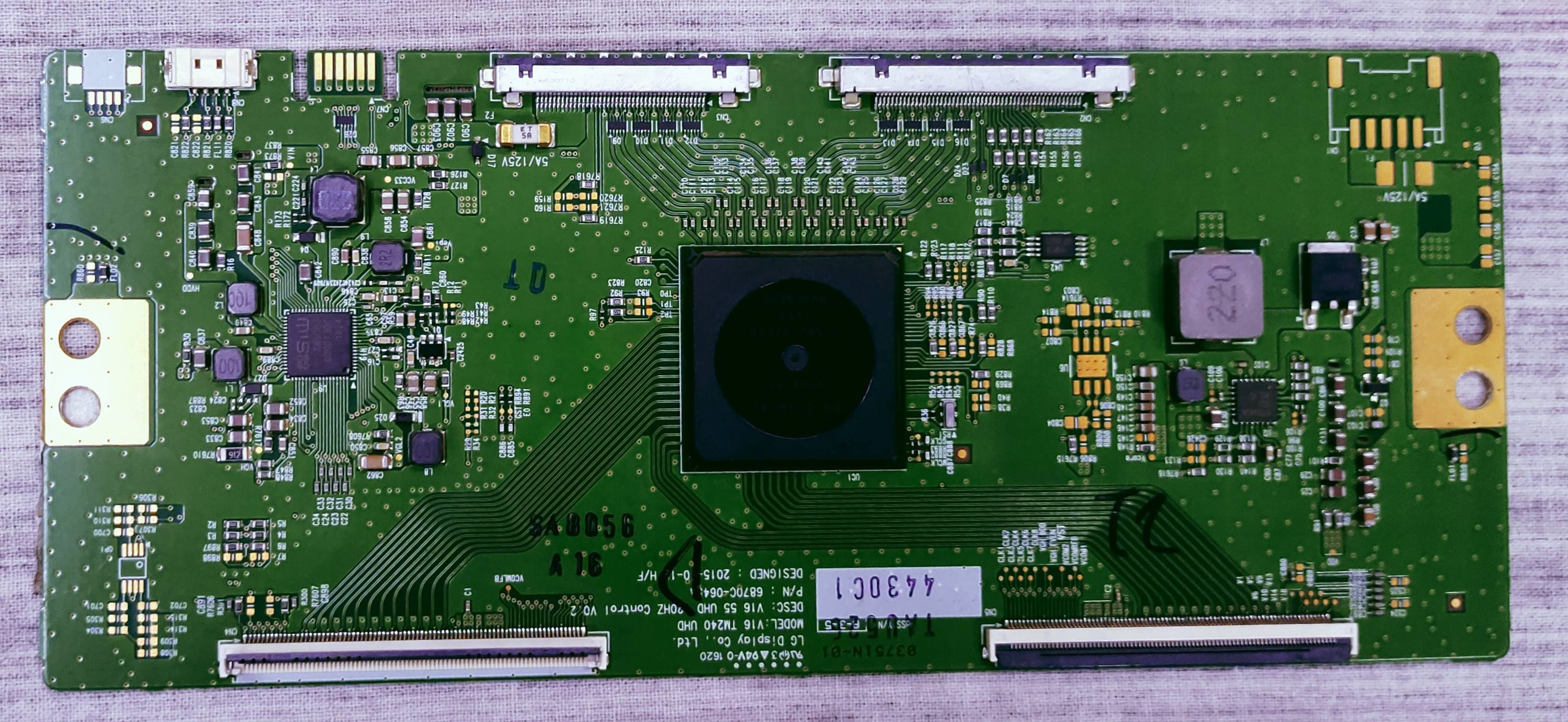 LG TCON 55UH770T-TA LED TV FHD PART NO.03751N-01 (TAU526-4430C1 image 7