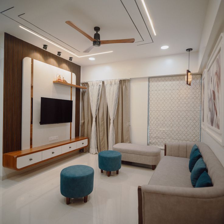Small Living Room Interior Design Chennai Solutions image 2