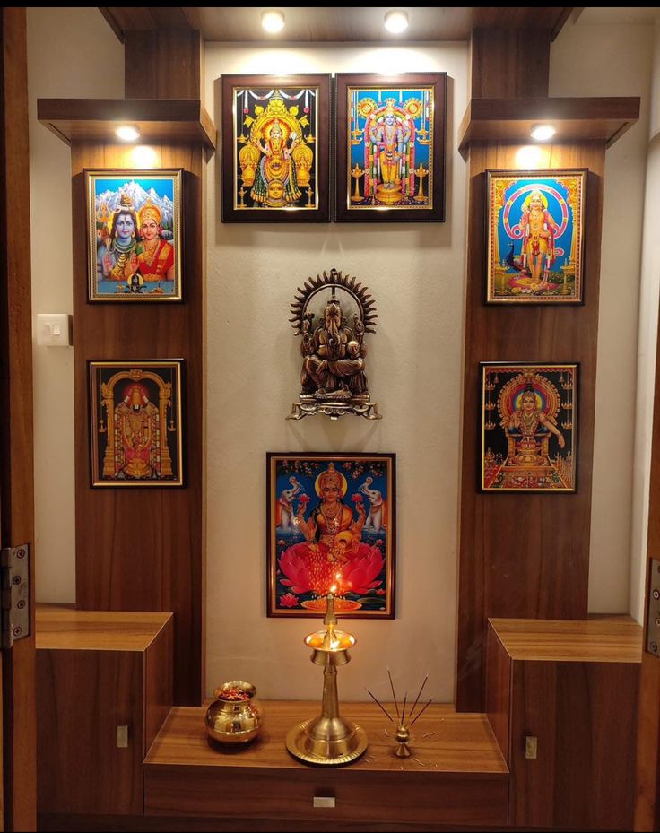 Space Saving Pooja Room Chennai image 2