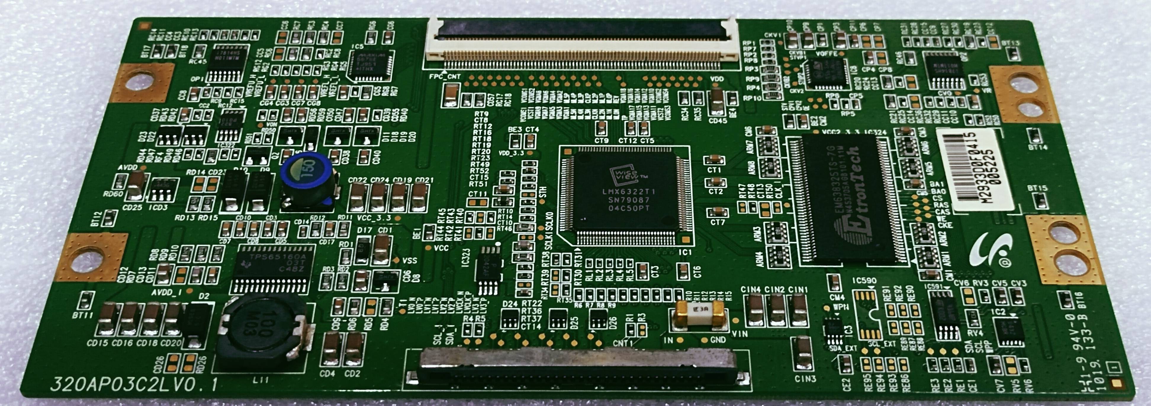SANSUI LCDTCSL32HBM LED TV TCON PART NUMBER 320AP03C2LVO.1 image 3
