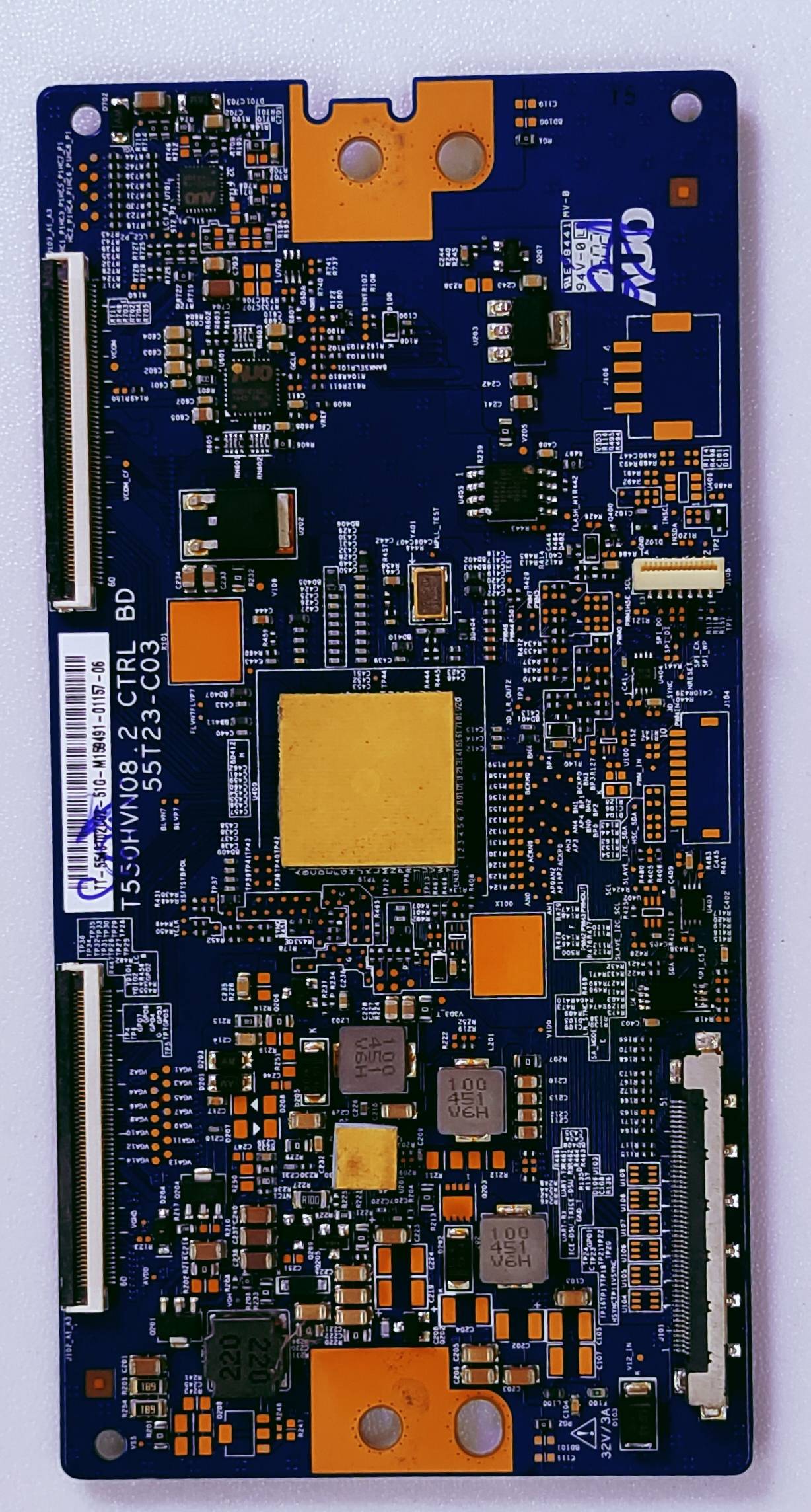 Sony 43W950D, T550HVN08.2 CTRL BD/55T23-C03 Tcon Part No.TT- 5543T02 C02 image 4