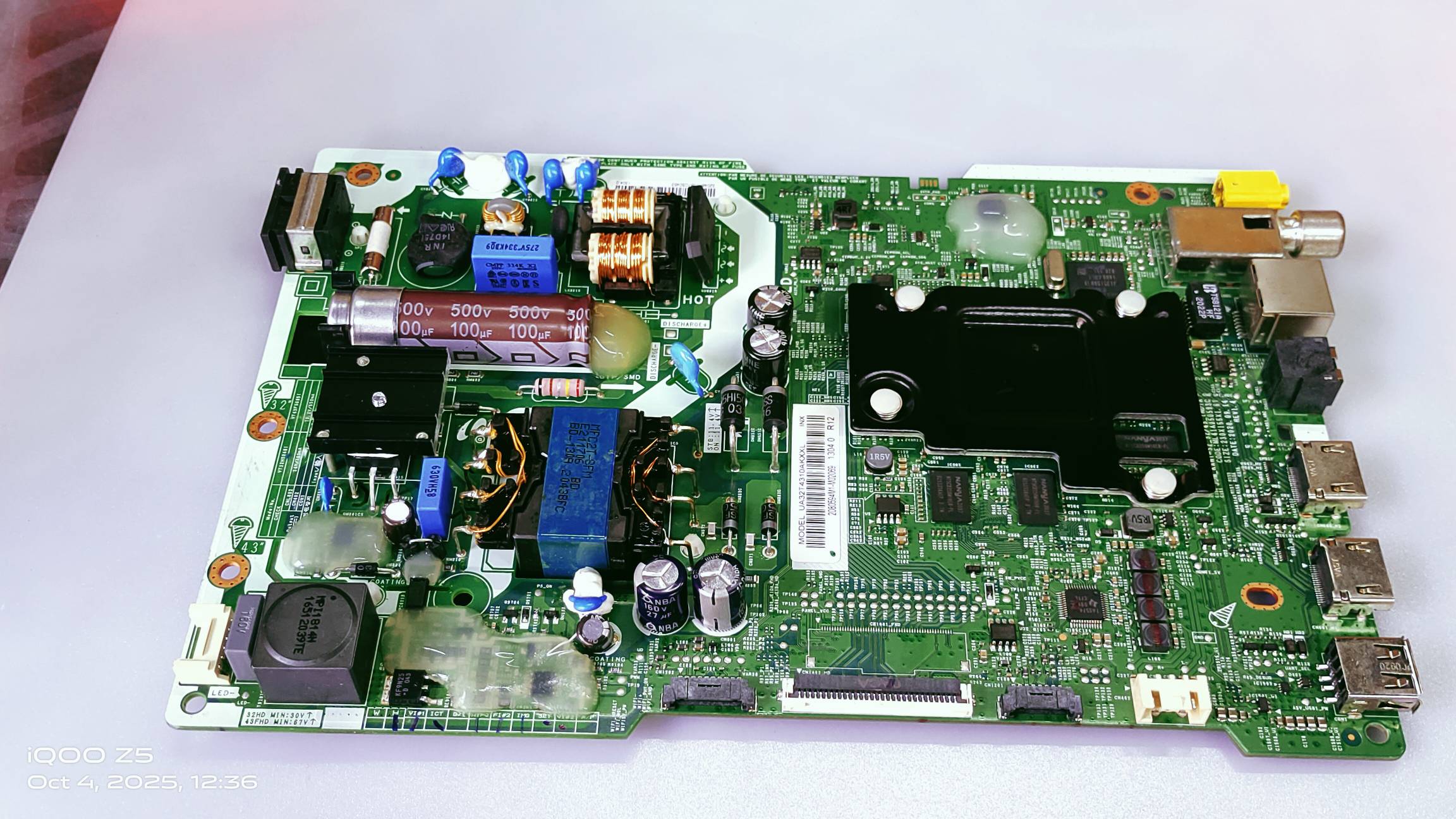 SAMSUNG LED TV NEW  ANDROID MOTHER BOARD MODEL NUMBER UA32T4310AKXXL  image 6
