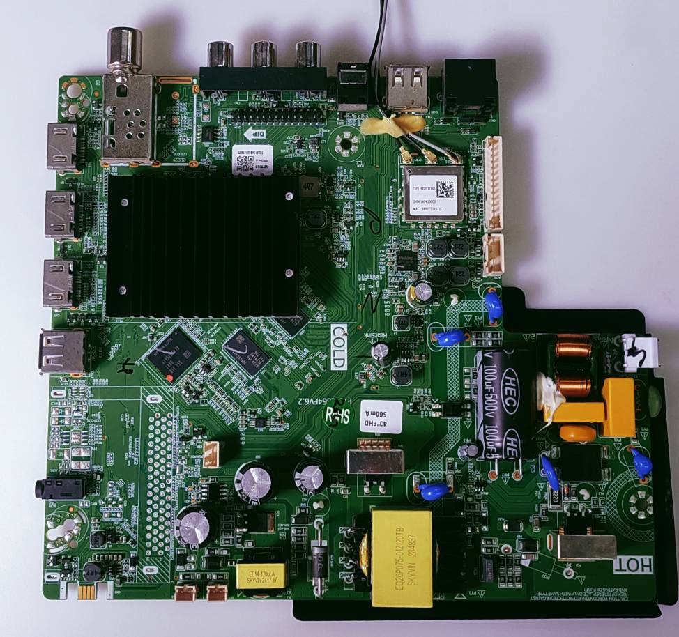LLOYD 43FS551E FHD  LED TV Web OS New MOTHER BOARD  image 5