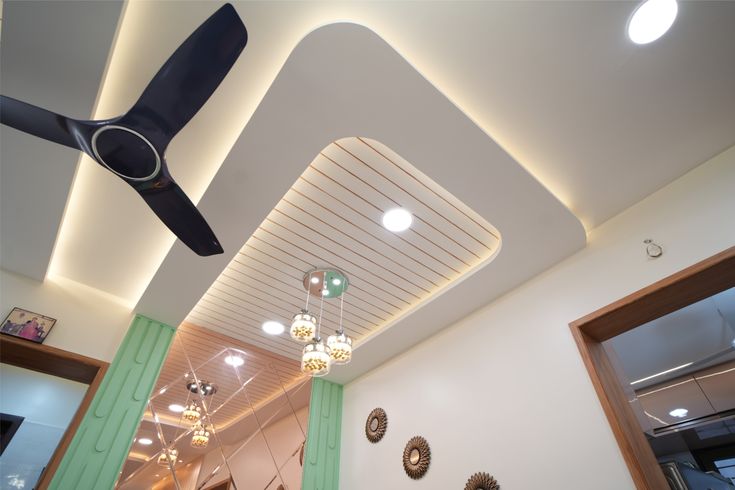 High-Quality Gypsum False Ceiling Work with Smooth Finish image 5