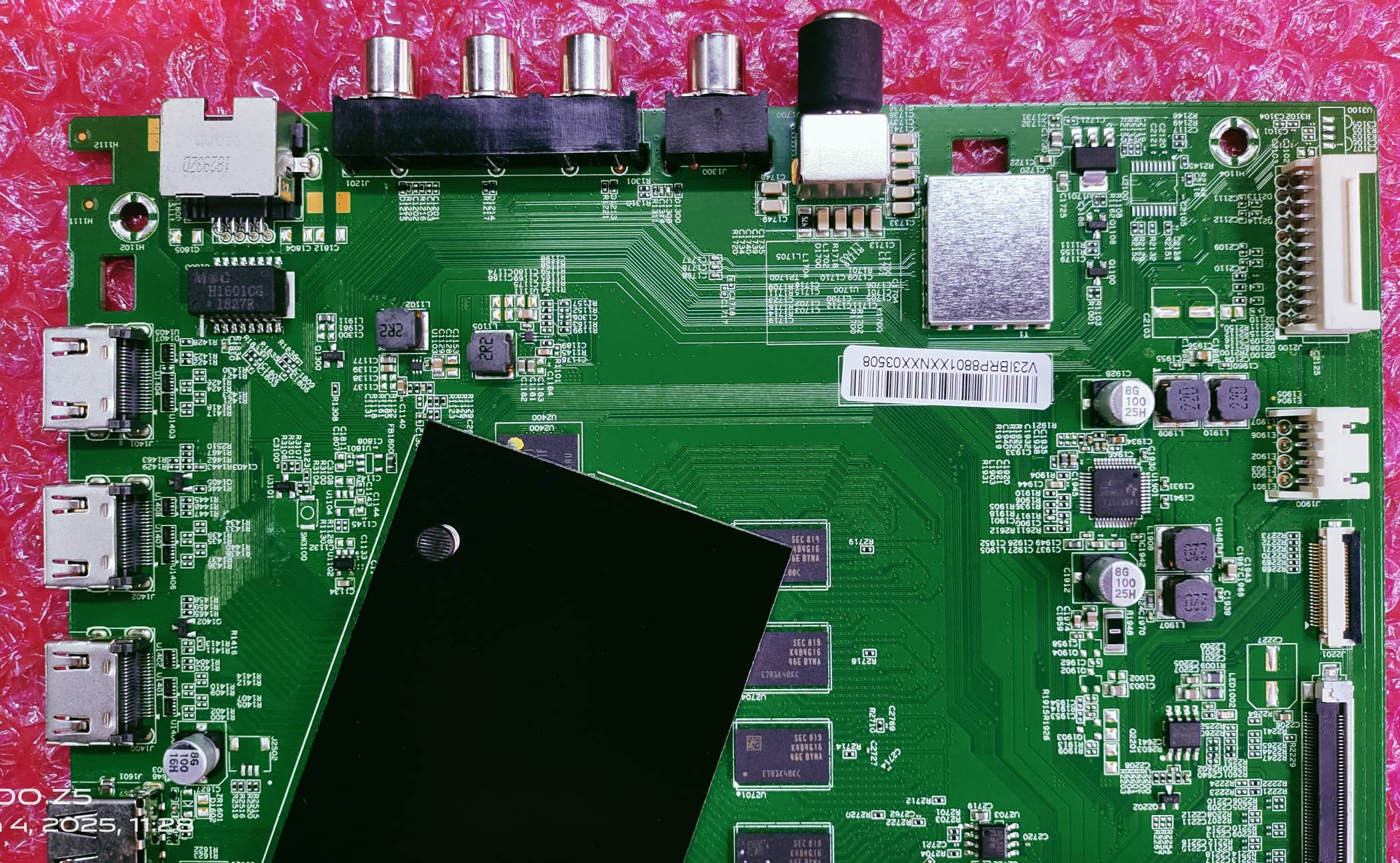 MI REDMI XIAOMI L55M5-AN ANDROID MAIN BOARD, ANDROID MOTHER BOARD, ANDROID COMBO BOARD,  #WB14 image 5