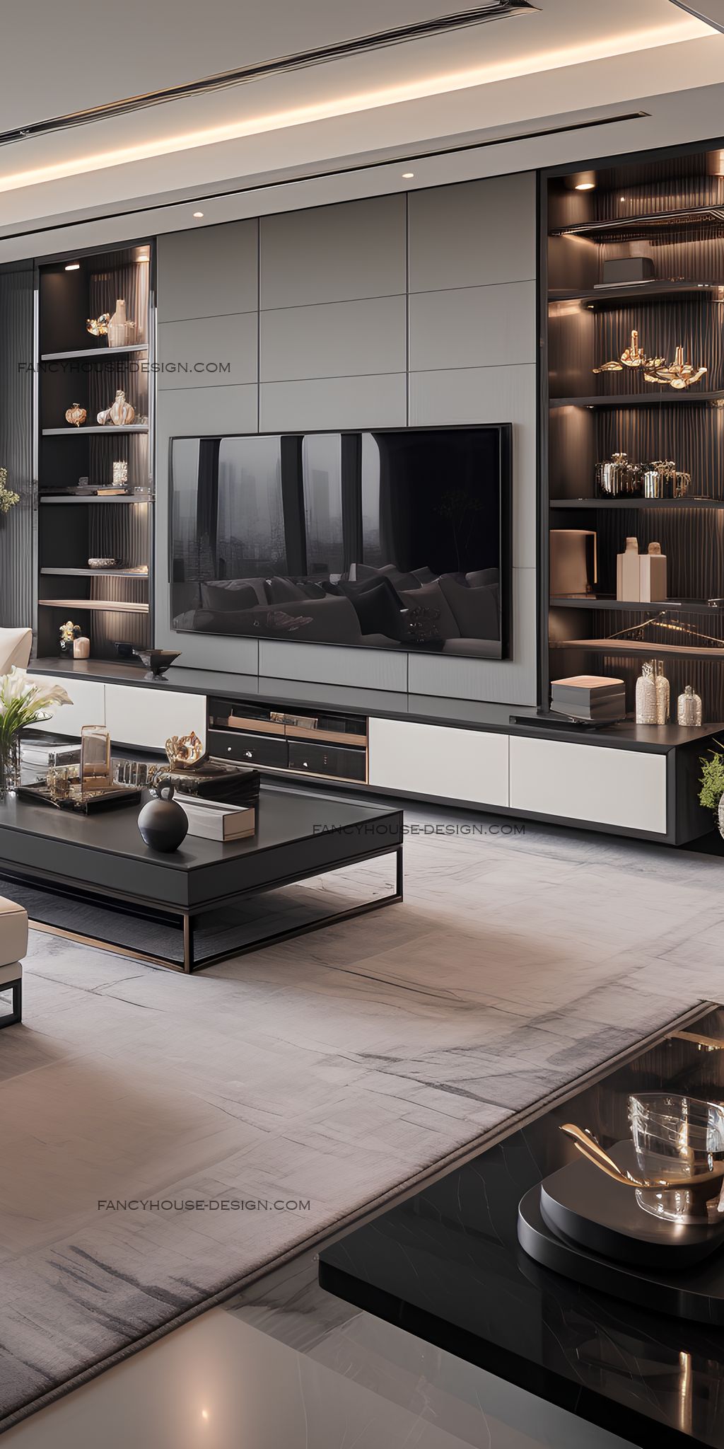 Customized Modern TV Unit Designs for Every Style image 4