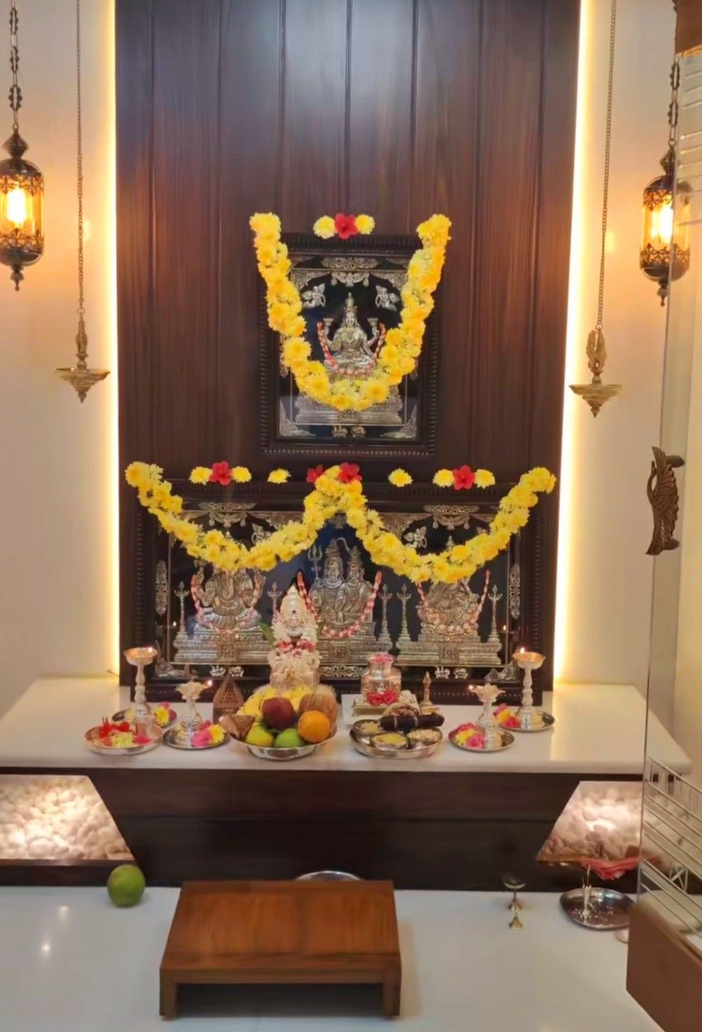 Designer Pooja Room Chennai Homes image 2