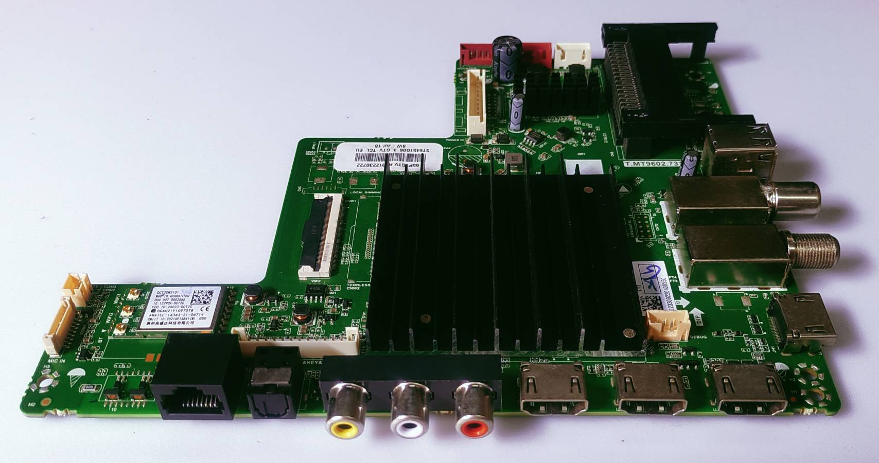 HAIRE 65P7GT 4K GOOGLE ANDROID TV NEW MOTHER BOARD image 6