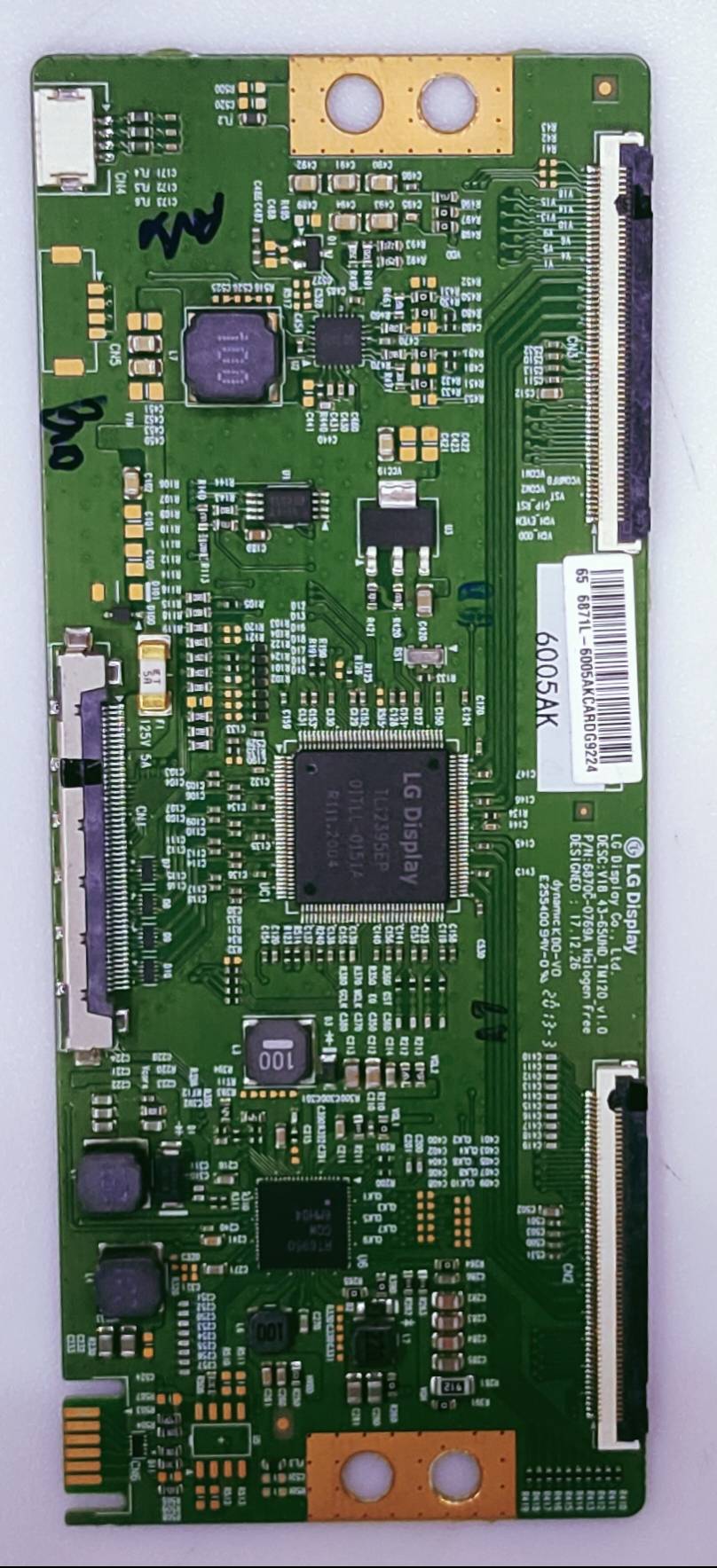 MI L85-55IN T-con Board Part No.65 6871L- 6005AKCARDG9224  image 5