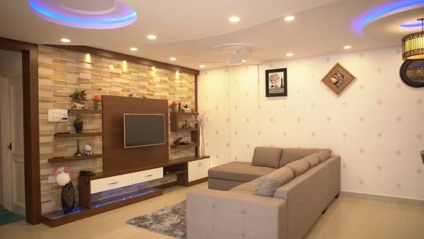Creative Living Room Interior Design Chennai Ideas image 3