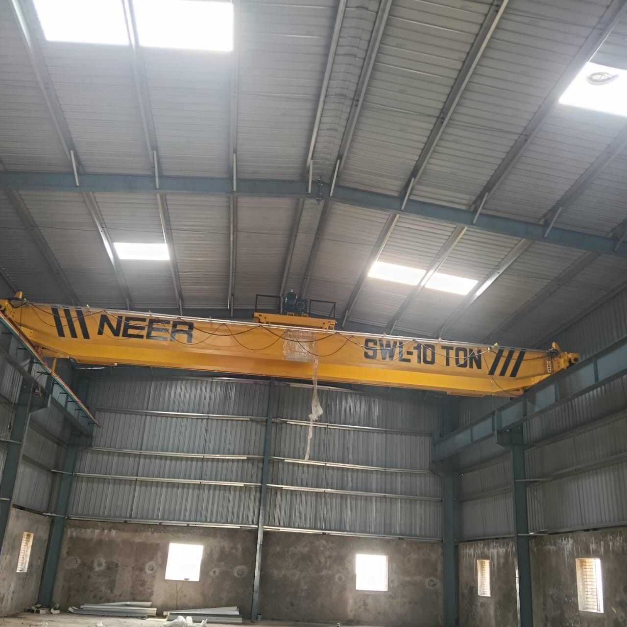 10 TON DOUBLE GIRDER EOT CRANE image 2