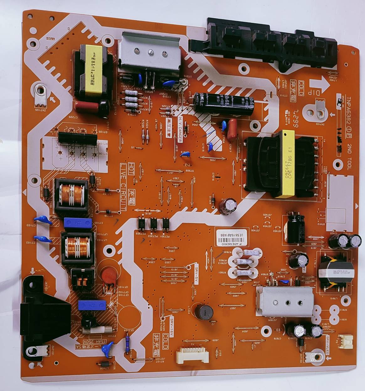 PANASONIC LED TV TH-43ES630D Power Supply Board, PANASONIC LED TV TH-43ES630D SMPS Board, PANASONIC LED TV TH-43ES630D Power Supply PCB Board,  image 4