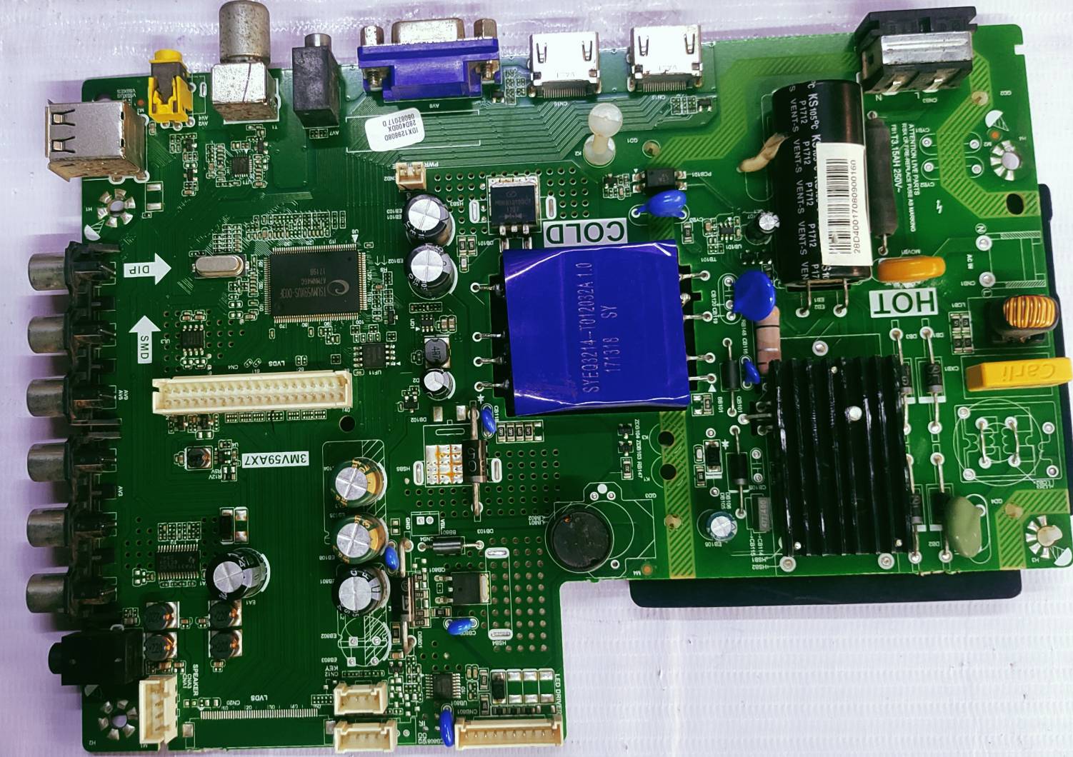 Panasonic Led TH-29D400DX TV MOTHER BOARD #WB39 image 3