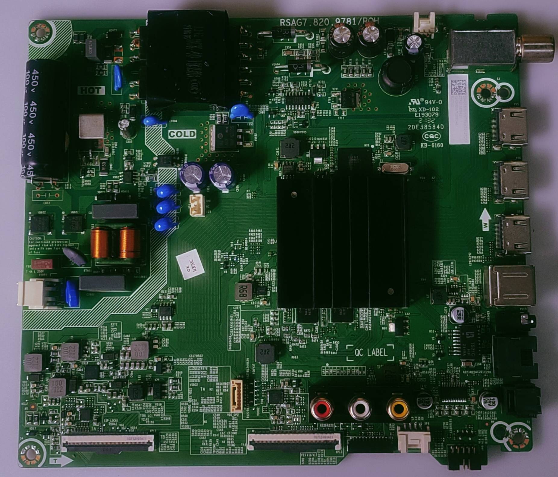 HISENSE 43A56ENVT LED TV MOTHER BOARD image 3