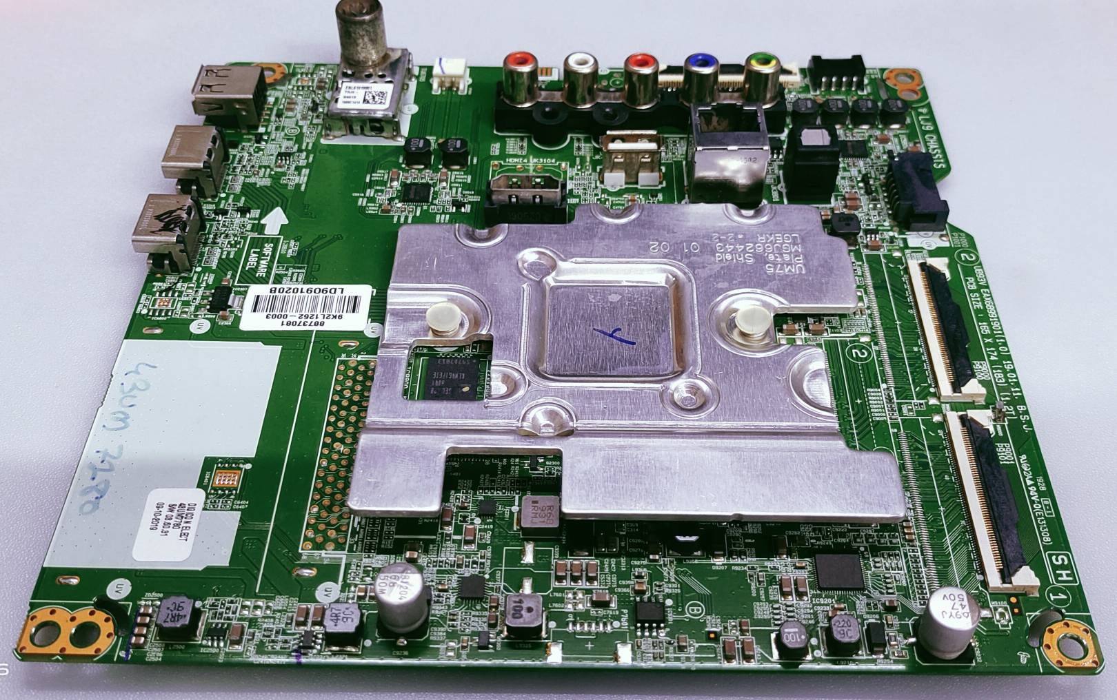 LG 43UM7780FTA 4K LED TV ANDROID MOTHER BOARD image 3