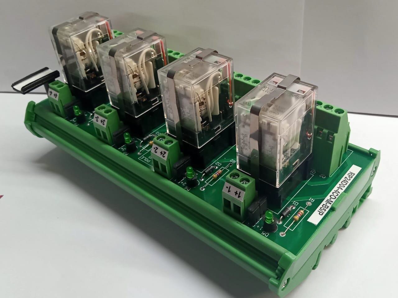 Relay Interfacing Module RP24D04-4CO-M-B14/P image 2