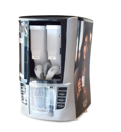 ATLANTIS COMPACT 2-Lane Hot Beverage Dispenser | Perfect for Small Spaces | Energy-Efficient, Cost Effective Solution

 image 3