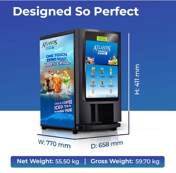 ATLANTIS COOL Vend - One Touch, Zero Wait, 100% Chill

 image 2