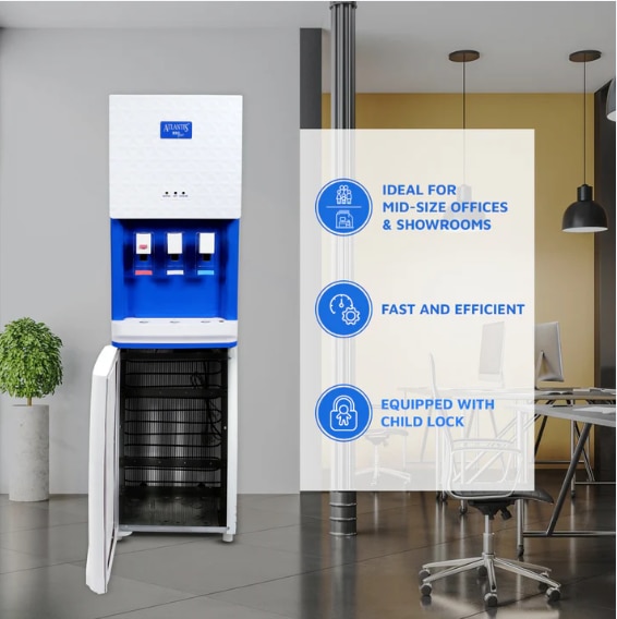 ATLANTIS BIG PLUS Floor Standing Water Dispenser - Available Space for RO Setup-3 Taps image 5